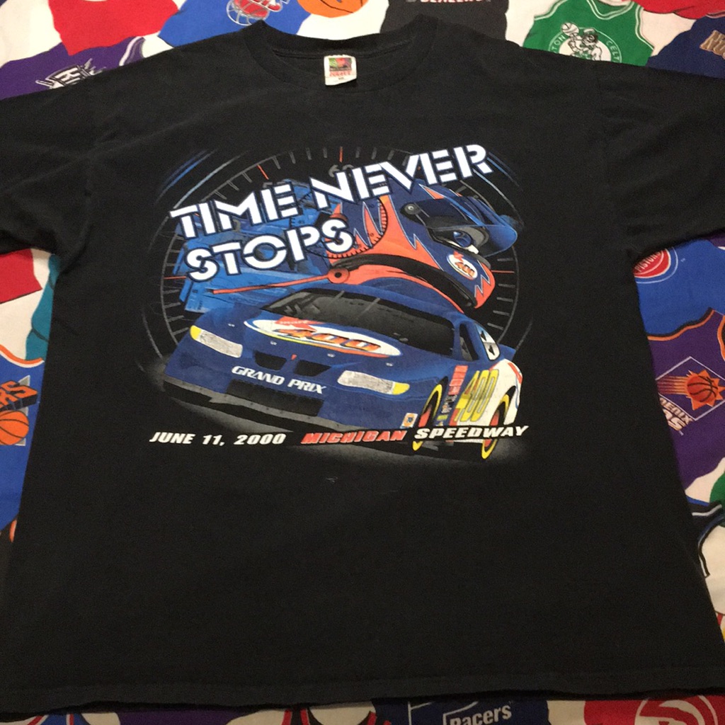 Vintage Nascar Michigan Speedway Double Sided Shirt